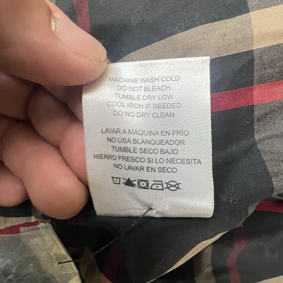 Pendleton Jacket Womens Medium Blk Water Resistant Rain Coat Plaid Liner 1328191 - Picture 11 of 16